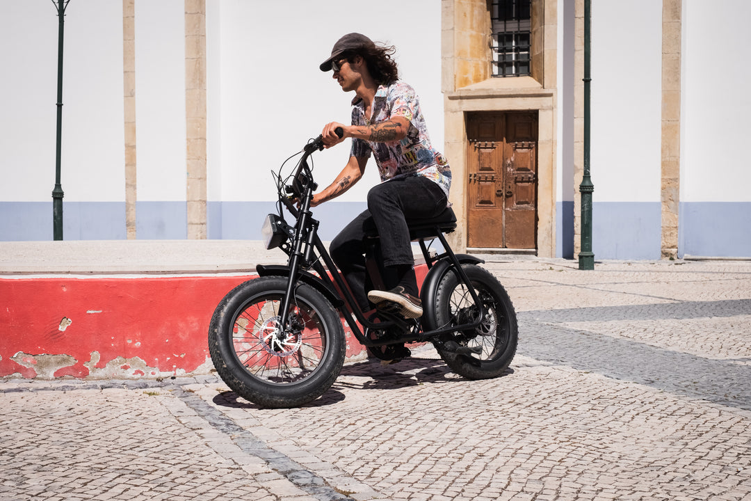 v-series moped light riding 50 rebels