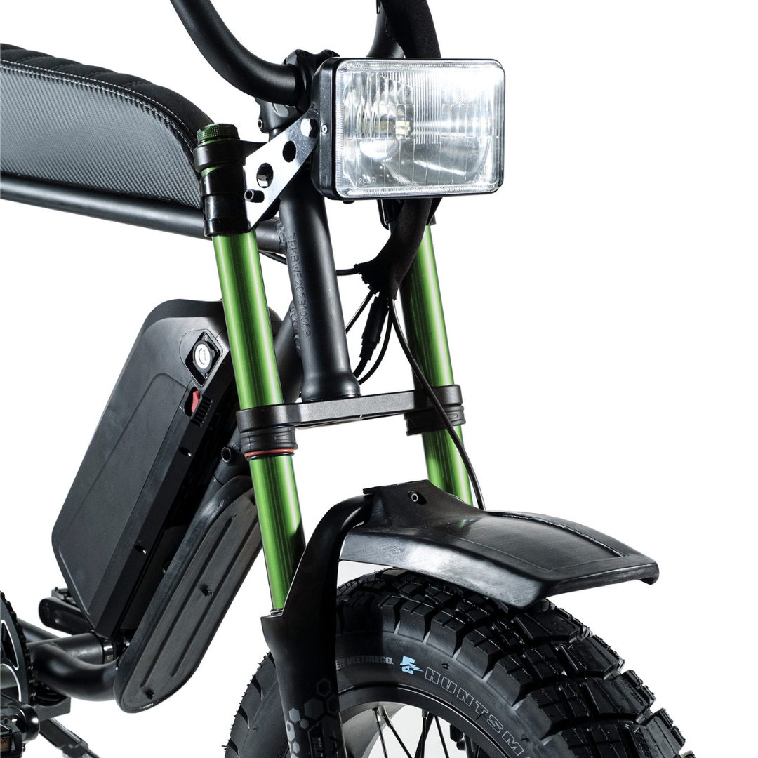 Suspension electric fat bicycle