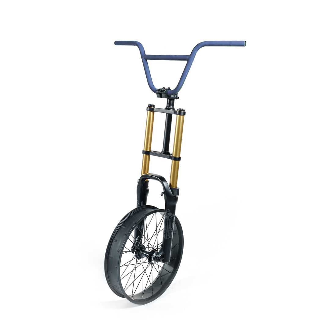 suspension kit- yellow and blue - fat tire ebike 