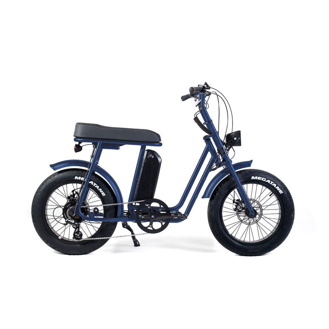 V-Series moped side blue