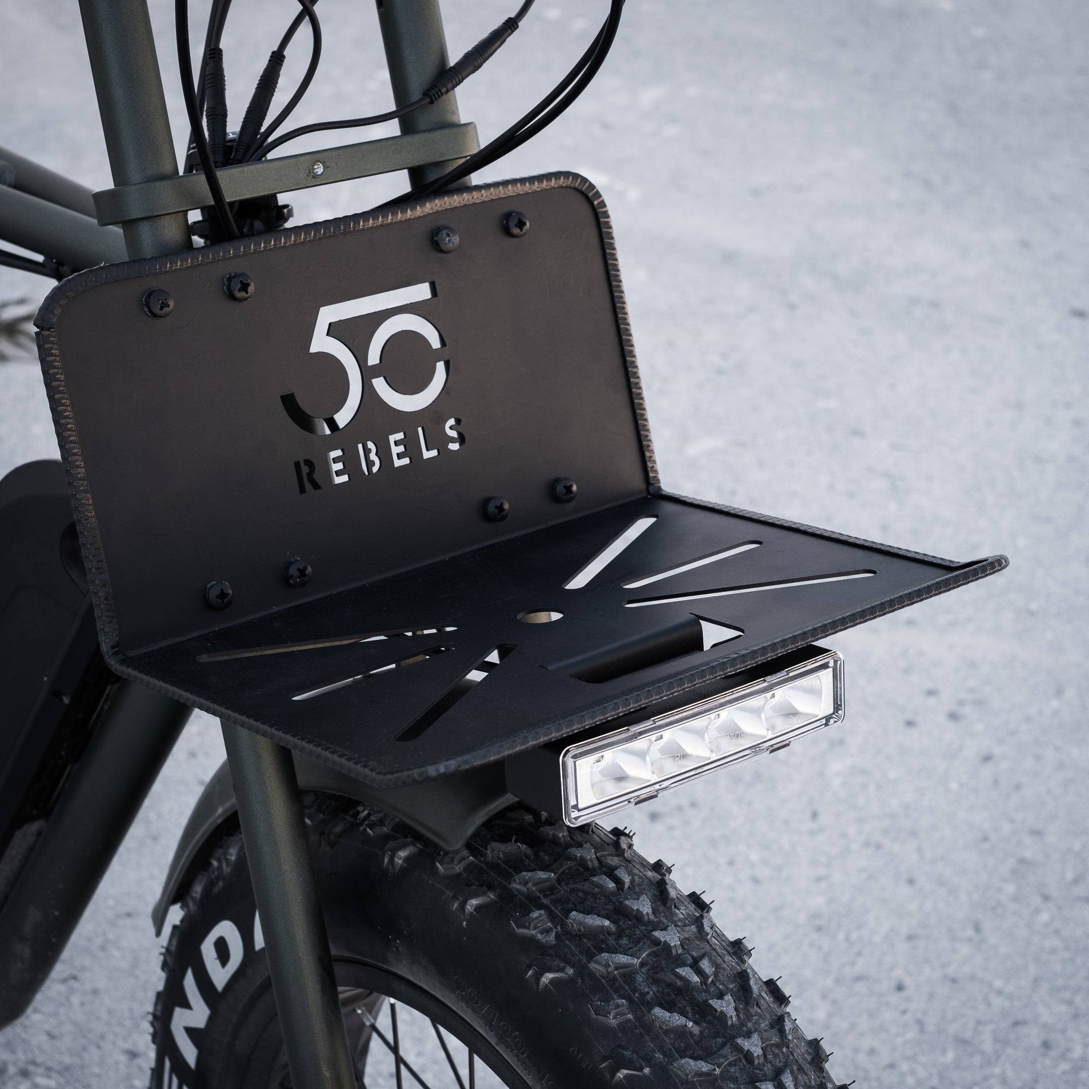 Front Cargo Rack for 50 Rebels Fat bike