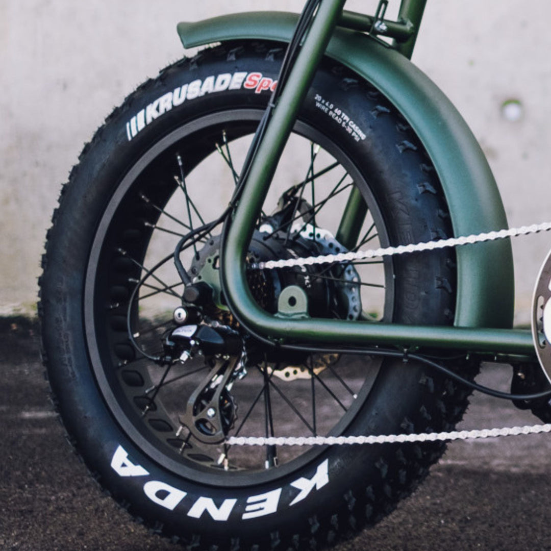 50 Rebels back fender green