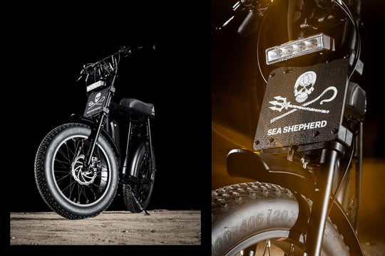 Sea Shepherd 50 Rebels e-bike 500W motor